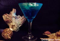 Caribbean Blues drink recipe