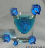Fuzzy Blue Gobbler drink recipe