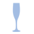 Flute glass