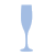 Flute glass