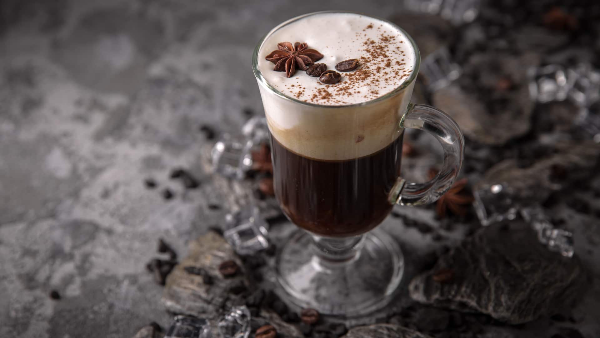 Irish Coffee drink recipe