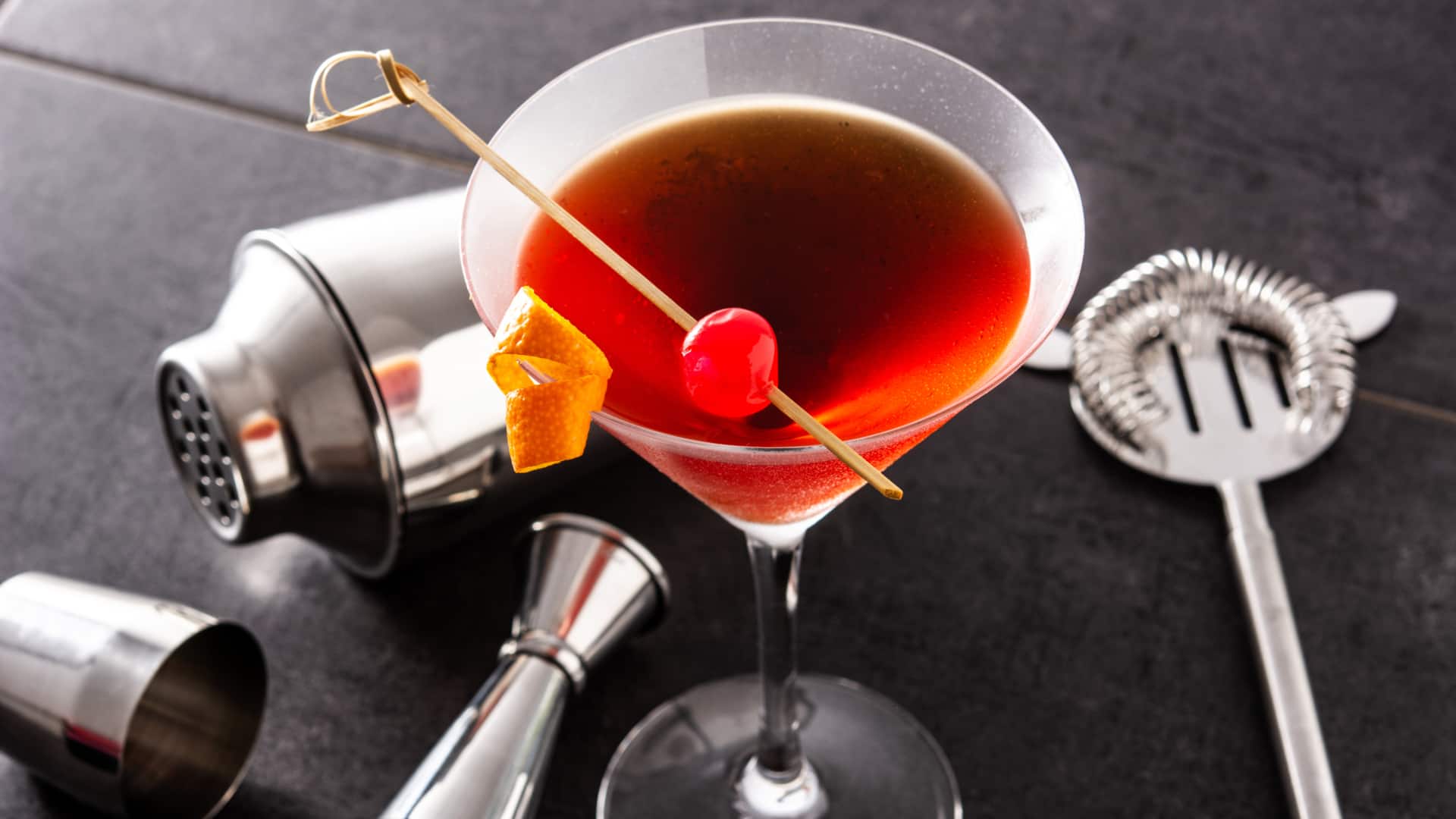 Manhattan drink recipe